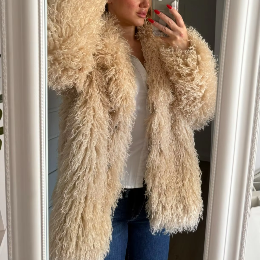 The Double Dense High-Street Faux Fur Coat